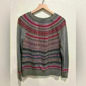 Vintage 90s Chaps Nordic style sweater  womens size XL